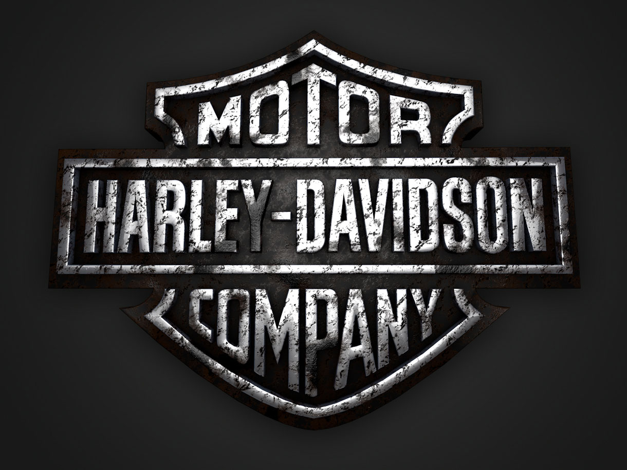 harley-3d-logo-dirty